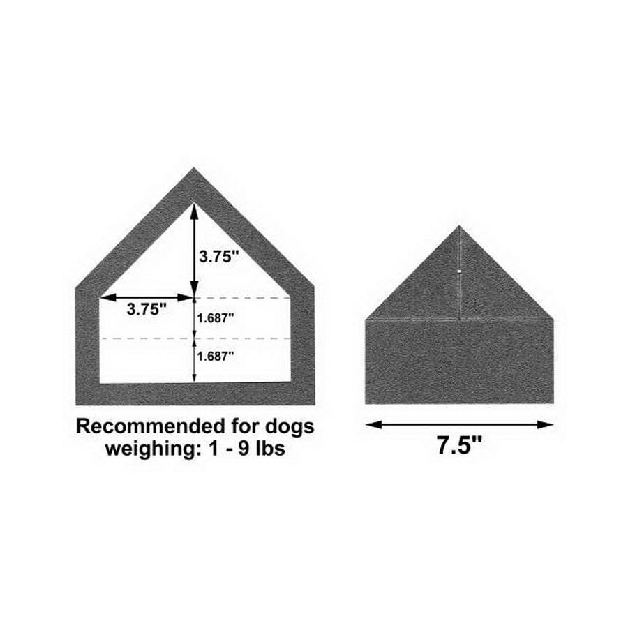 Martelli Over Collar Pet Bandana Template and Window (Small) - Sewingmachinesplus.com