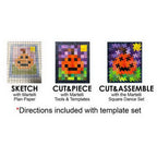 Martelli Square Dance Template Set 3pc - Sewingmachinesplus.com