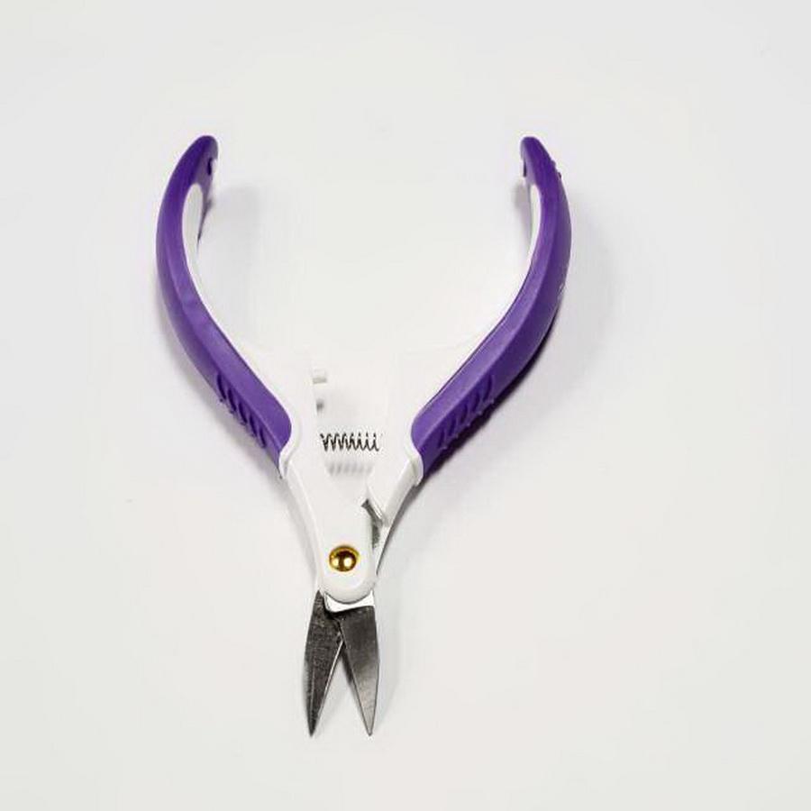 Martelli Curved Snippet Scissor (purple) - Sewingmachinesplus.com
