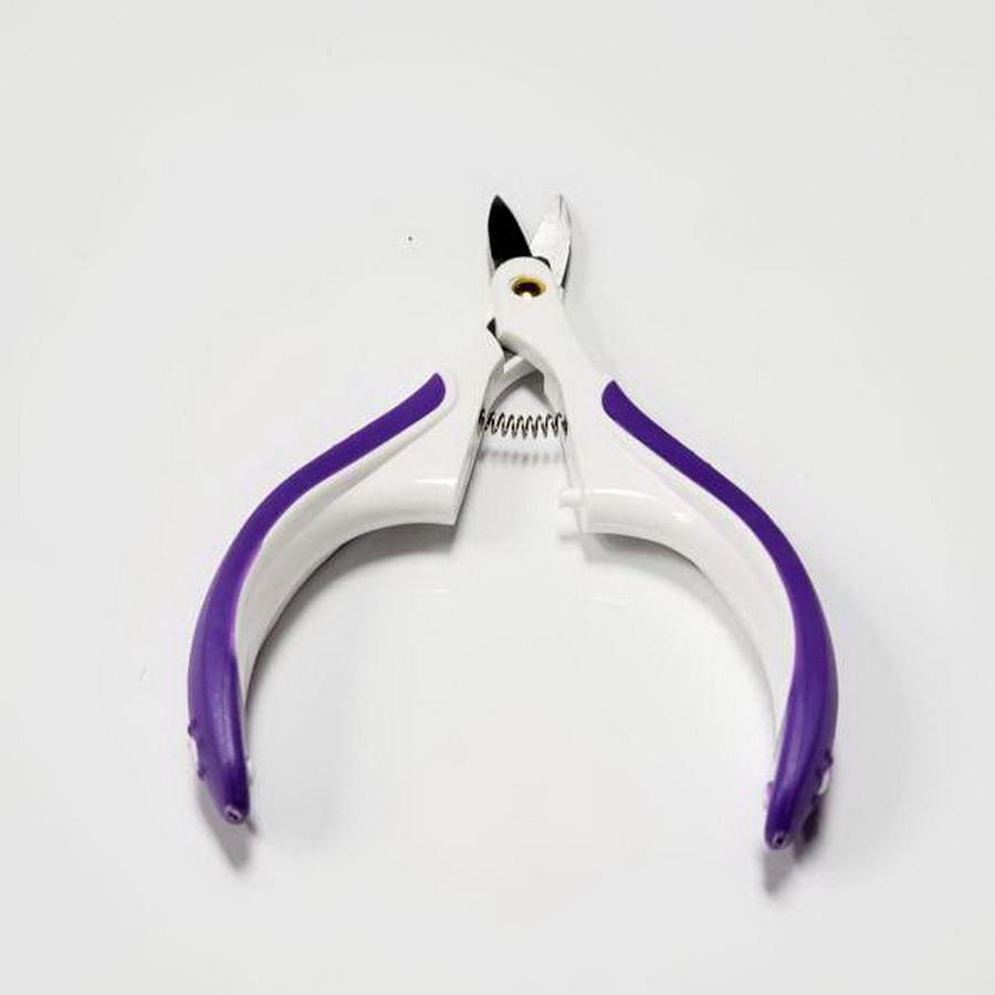 Martelli Curved Snippet Scissor (purple) - Sewingmachinesplus.com