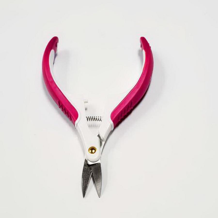 Martelli Curved Snippet Scissors (Red) - Sewingmachinesplus.com