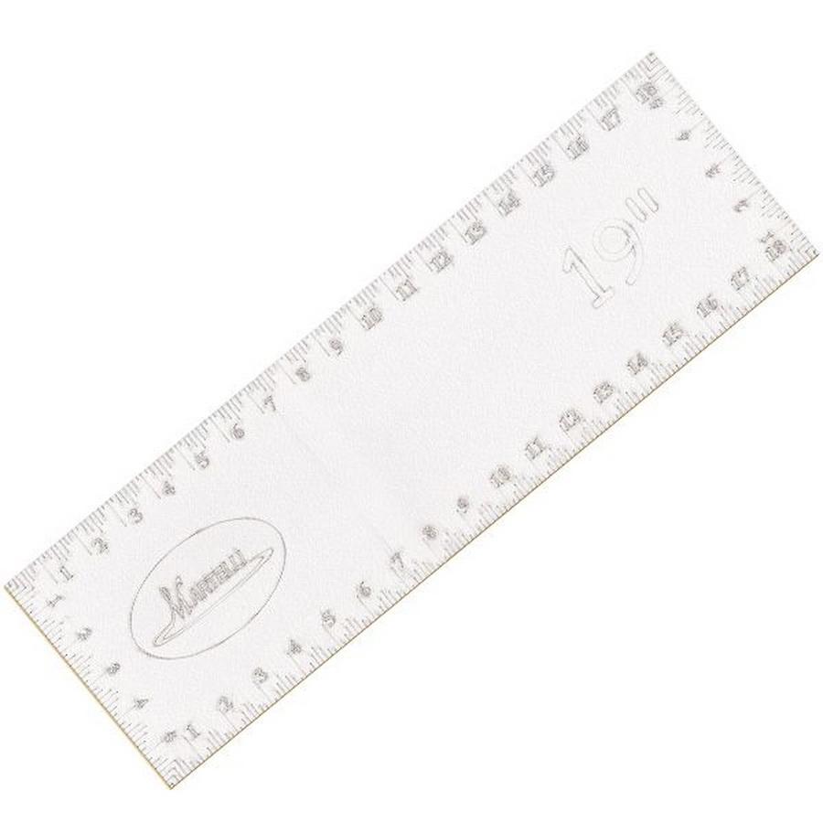 Martelli No Slip Ruler L 19in x W 6in - Sewingmachinesplus.com