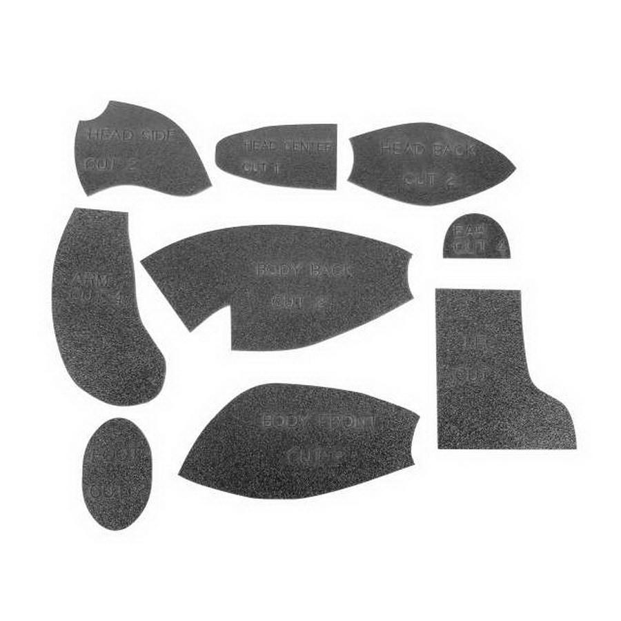 Martelli Teddy Bear Templates (UN - HINGED) - Sewingmachinesplus.com