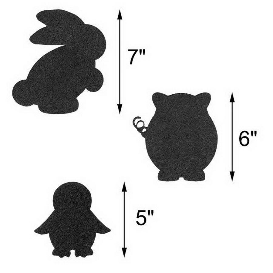 Martelli 3 Little Animals Tracing Applique Template Set 3pc - Sewingmachinesplus.com