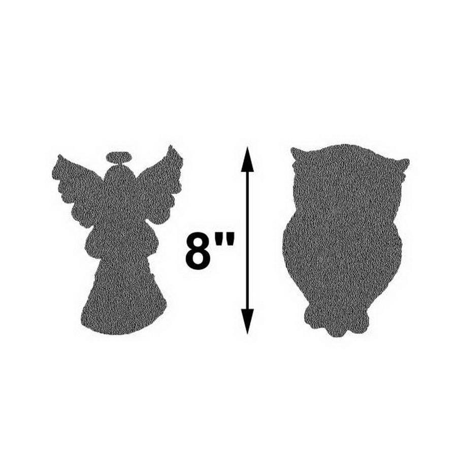 Martelli Angel and Owl Tracing Applique Template Set - Sewingmachinesplus.com