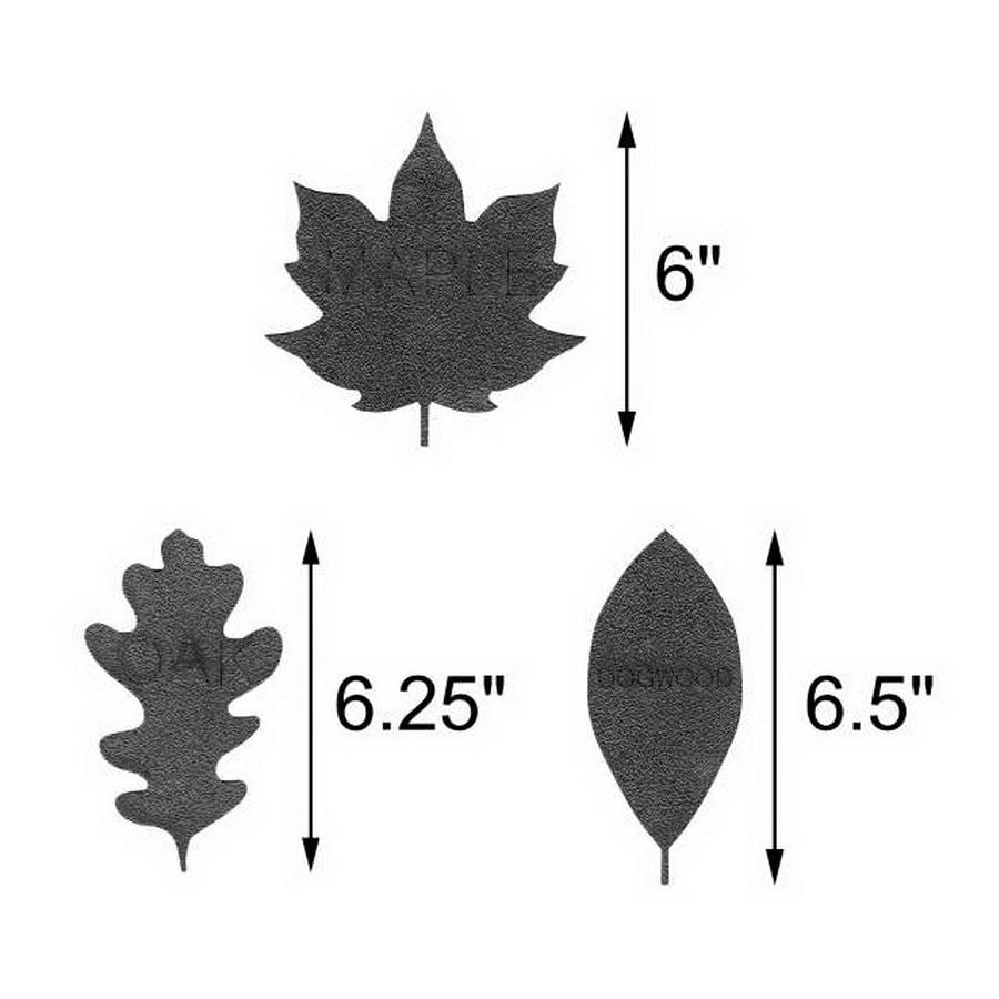 Martelli Autumn Leaves Tracing Applique Template Set 3pc - Sewingmachinesplus.com