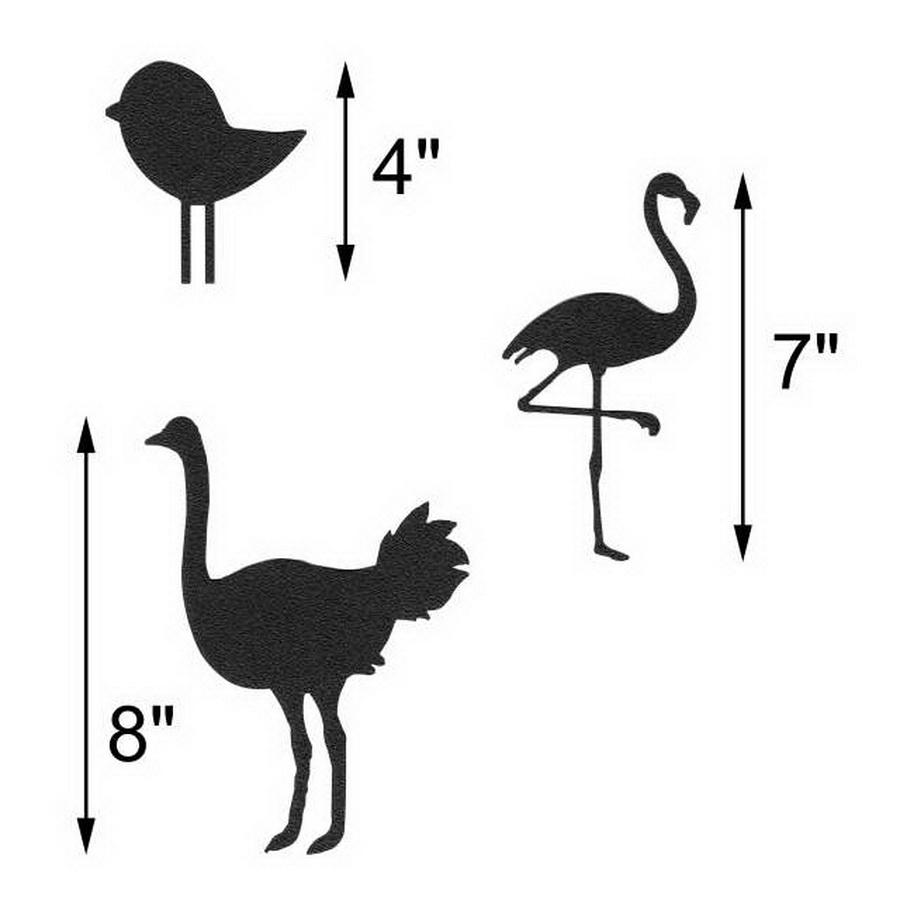 Martelli For The Birds Tracing Applique Template Set 3pc - Sewingmachinesplus.com