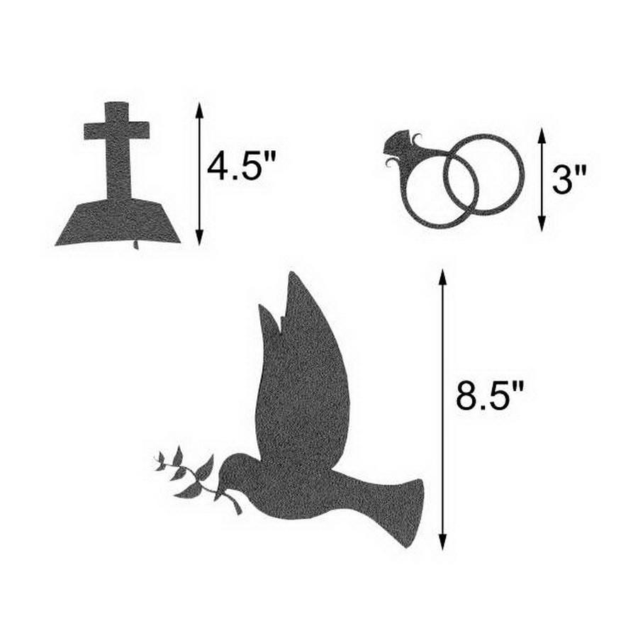 Martelli Tracing Template Set Marriage 3pc - Sewingmachinesplus.com