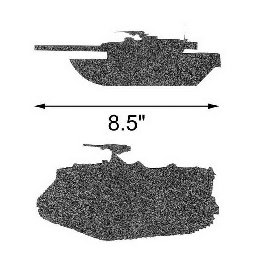 Martelli Tracing Template Set Military Armored Vehicles 2pc - Sewingmachinesplus.com
