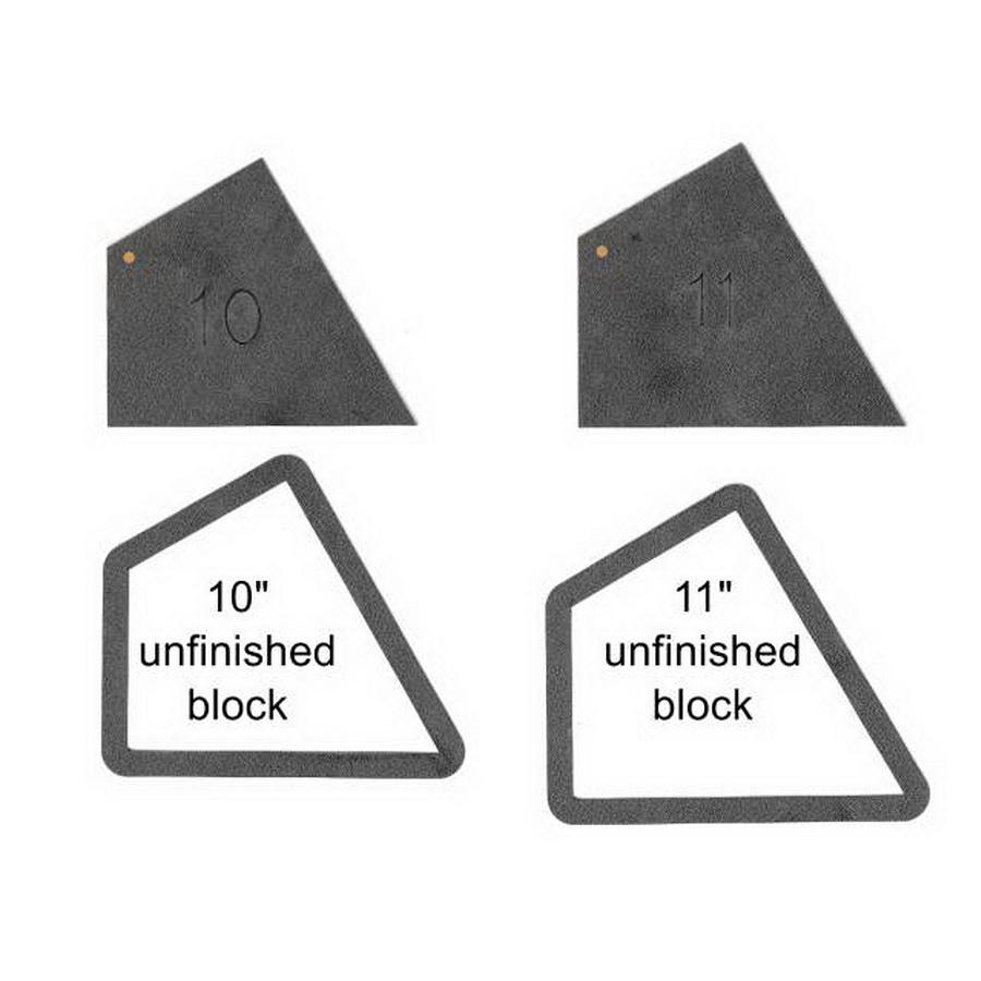 Martelli Trillium Template Set Large 2pc - Sewingmachinesplus.com