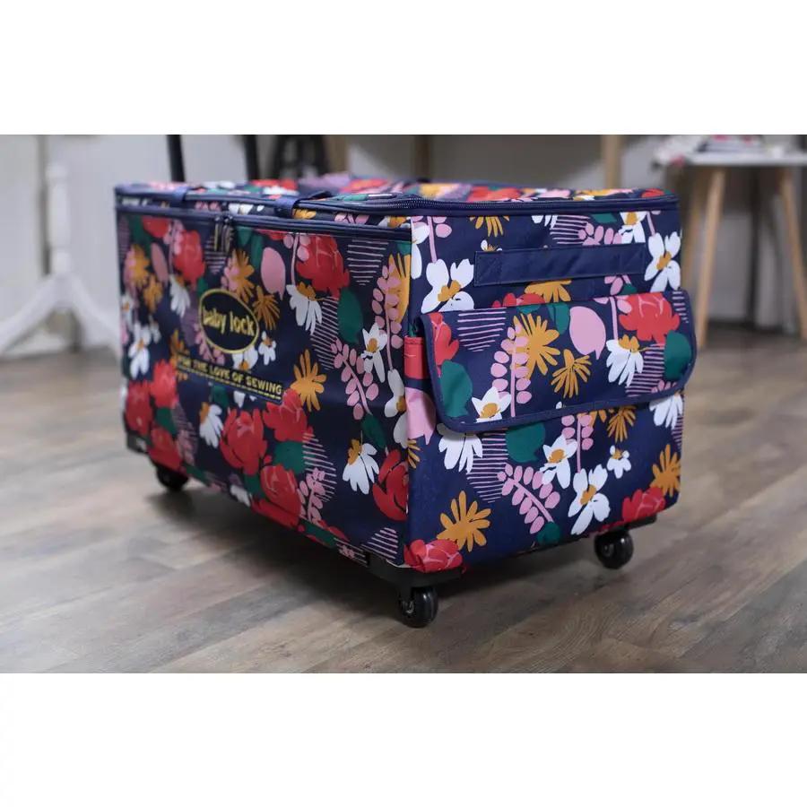 Baby Lock Extra Large Machine Trolley Set Limited Edition Floral - Sewingmachinesplus.com