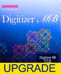 Janome Digitizer Jr Upgrade to MB 3.0 - Embroidery Software