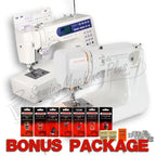 Janome MC6500P + Jem Gold 660 Combo Package & FREE BONUS
