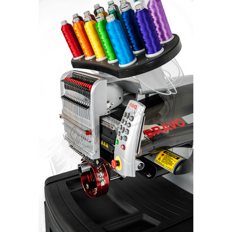 Melco Bravo X 16 Needle w/ Design Shop v11 Vector Digitizing Software, and Upgrade Kit