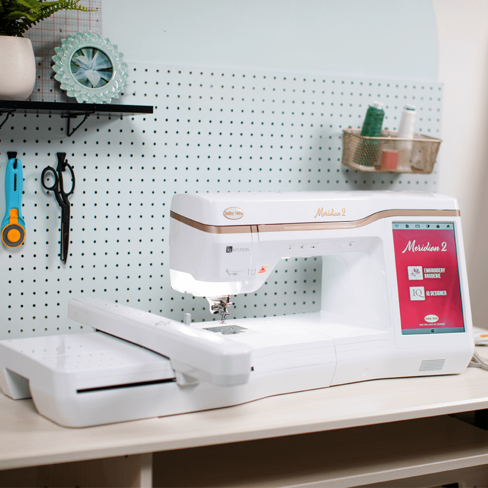 Baby Lock Meridian 2 Embroidery Machine (OPEN BOX MODEL) - Sewingmachinesplus.com