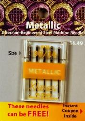 Klasse Metallic Needles Size 90/14 - Buy 2 Get 1 FREE