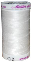 Silk Finish Cotton 50wt, 547 yards-Color-2000-White