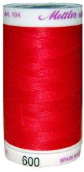 Silk Finish Cotton 50wt, 547 yards-Color-0504-Country Red
