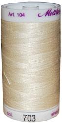 Silk Finish Cotton 50wt, 547 yards-Color-3612-Antique White