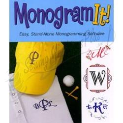Monogram It! Amazing Designs Embroidery Software AD-MI