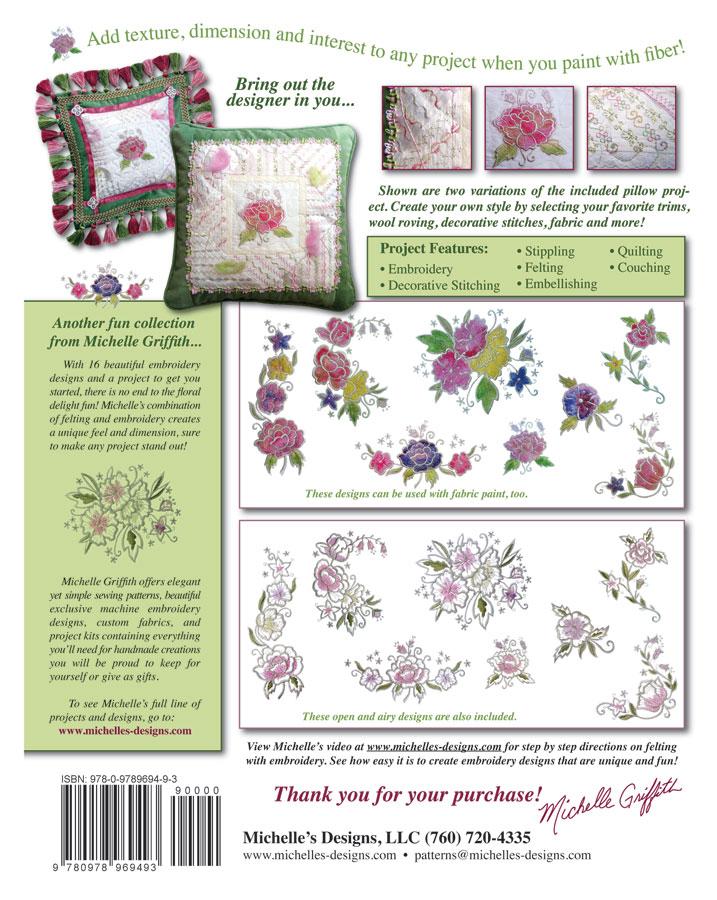 Michelles Designs - Floral Delight Embroidery Collection (#3738)
