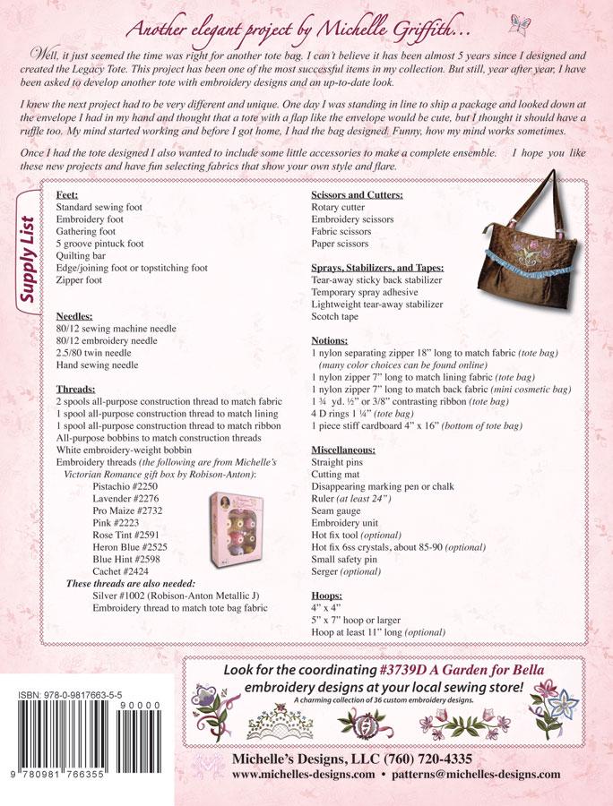 Michelles Designs - The Bella Tote and Accessories (#3745)