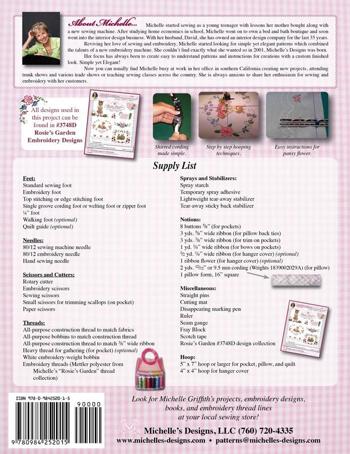 Michelles Designs - Rosies Quilt and Accessory Book (#3750)