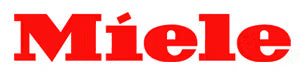 Red 'Miele' logo on a white background