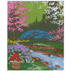 Anita Goodesign Country Church Tile Scene 137AGHD