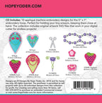 Sweet Scissor Case Embroidery CD - Designs by Hope Yoder