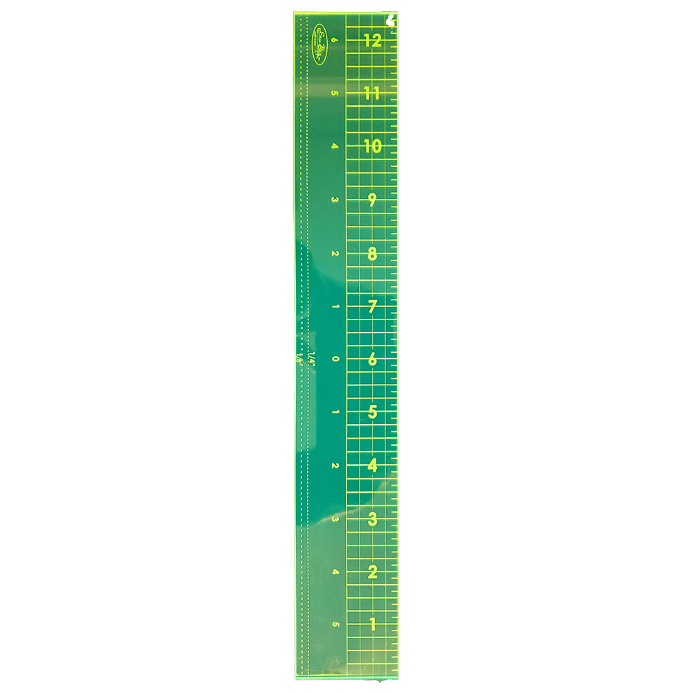 12.5in CENTERING & BORDER RULER BY SEW BIZ