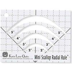 Mini Scallop Radial Rule