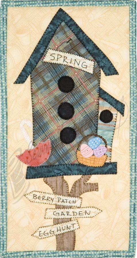 Patch Abilities Monthly Mini MM17 Spring Fling Birdhouse