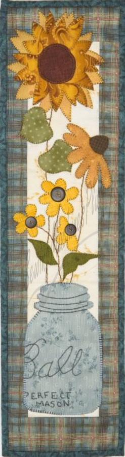 Patch Abilities Monthly Mini Series 3  MM309 Fall Country Flowers
