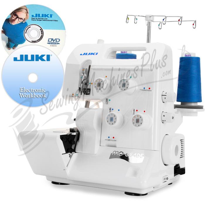 Juki Pearl Line MO-654DE 2/3/4 Thread Serger BONUS PACKAGE