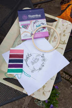 Threaders Embroidery Kit - Hello