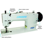 Consew Premier 1206RB Lockstitch Machine with Assembled Table and Servo Motor