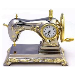 Mini-Sewing Machine with Quartz Clock