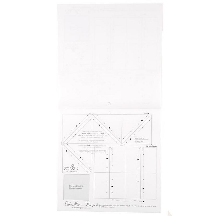 Cake Mix Recipe 6 44ct - CM6 Miss Rosie#1