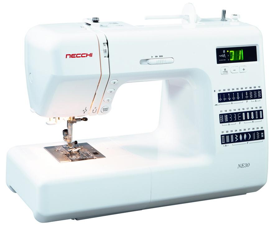 Necchi NE30 Computerized Sewing Machine With A Free Accessories Bundle