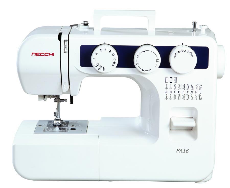 Necchi FA16 Portable Sewing Machine With a Free Accessories Bundle