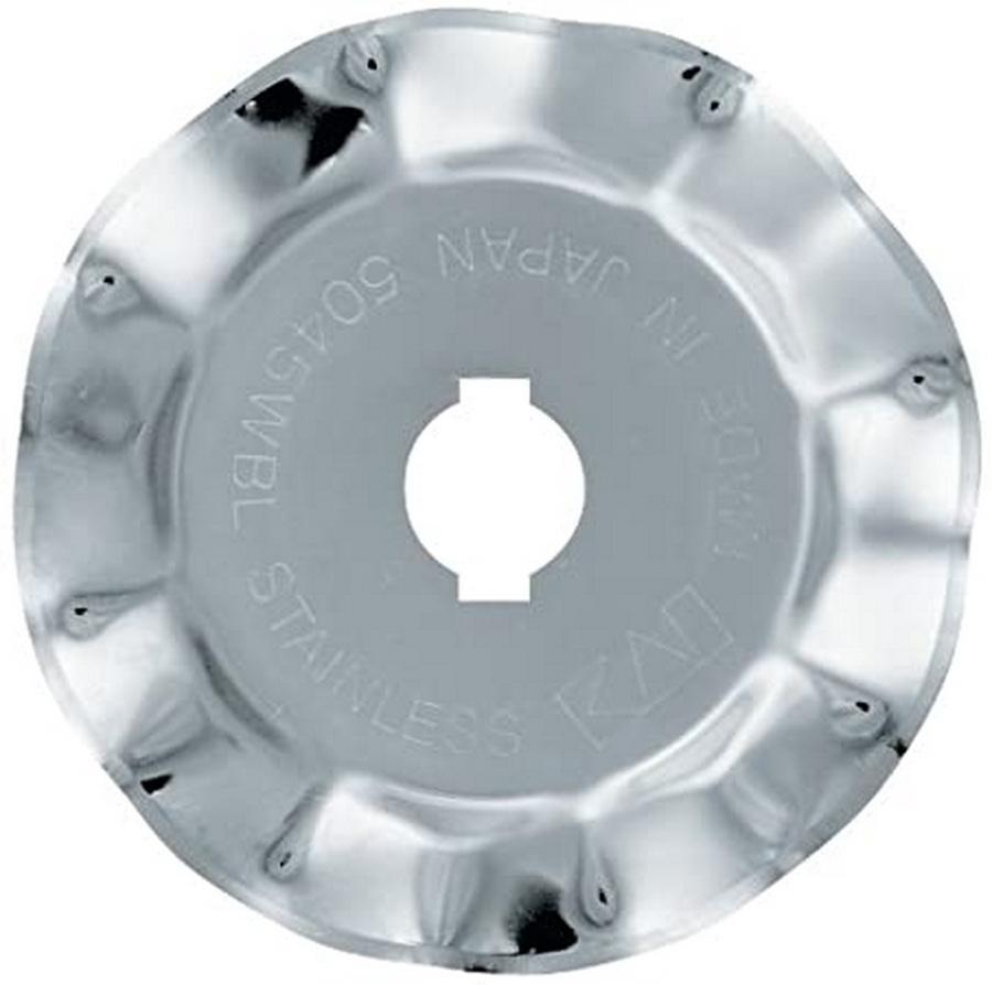 KAI Rotary 45mm Rotary Wave Blade - Sewingmachinesplus.com