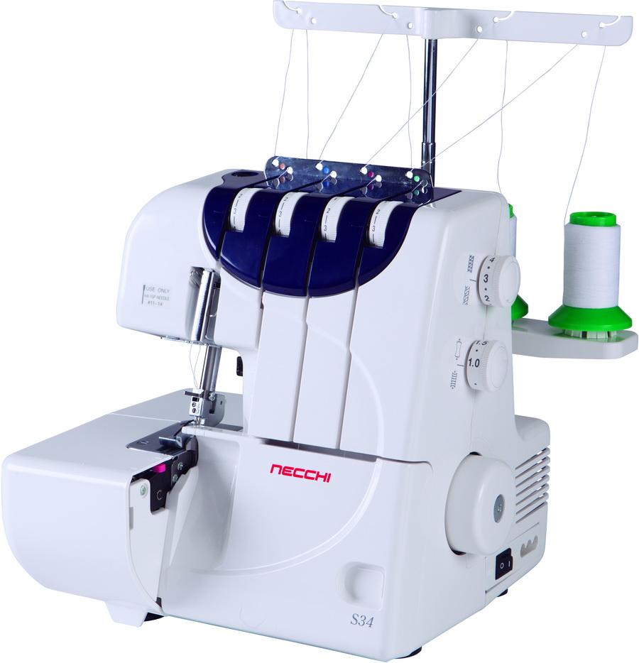 Necchi S34 Serger Machine With a Free Accessories Bundle