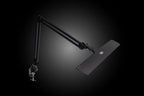 Lumi Task Lamp satin black by Daylight, adjustable desk lamp.