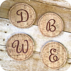 Embroidery Garden Cork Coasters Set - Sewingmachinesplus.com