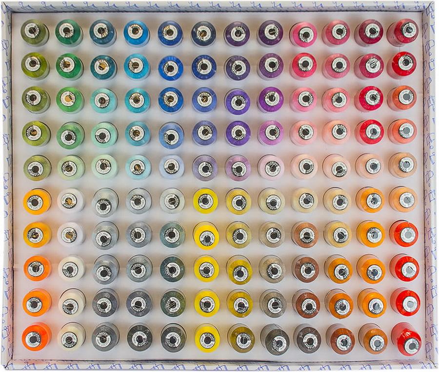 Floriani 120 Spool Thread Color Spectrum Set 2
