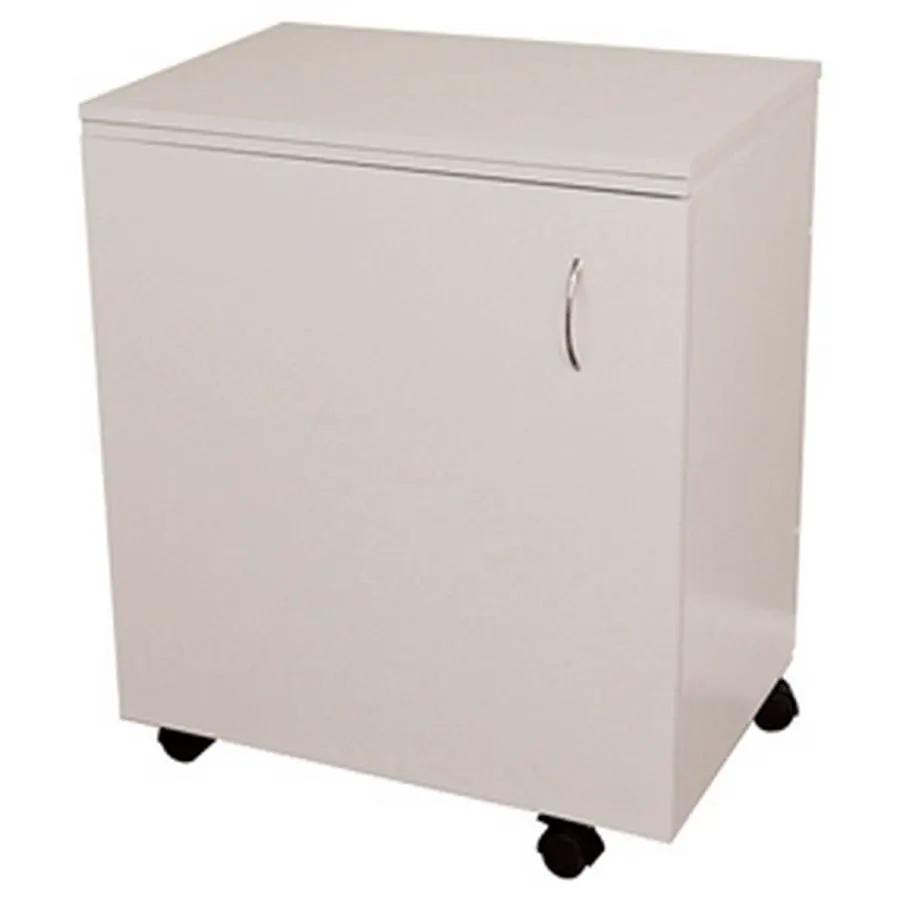 Inspira Create Sewing Cabinet on caster wheels, white finish