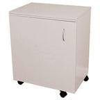 Inspira Create Sewing Cabinet on caster wheels, white finish