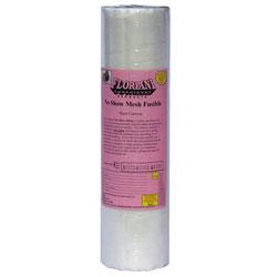 Floriani White No Show Mesh Fusible Sheer Cutaway Stabilizer, 12 in. x 25 yds.