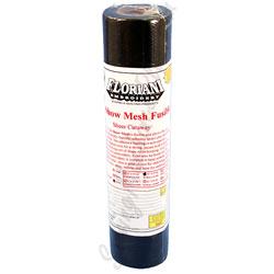 Floriani Black No Show Mesh Fusible Sheer Cutaway Stabilizer, 12 in. x 10 yds.